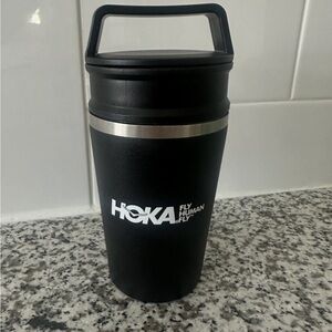 Hoka Black Insulated Travel Mug